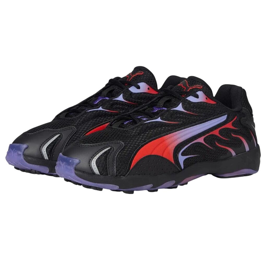 PUMA Mens Inhale Athletic Shoes Size 10.5 EU 44 Black Red NIB